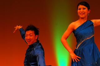 車いすダンス発表会の様子