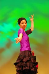 車いすダンス発表会の様子