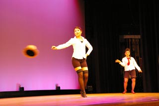 車いすダンス発表会の様子