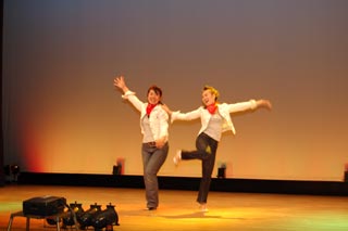車いすダンス発表会の様子