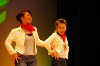 車いすダンス発表会の様子