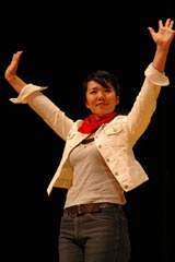 車いすダンス発表会の様子