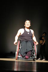 車いすダンス発表会の様子