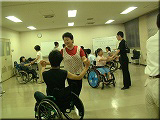 車いすダンス講座の様子